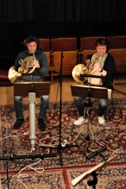 Erik Arvinder recording gallery image 2